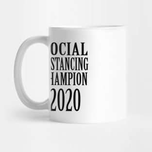 Social Distancing Champion Mug